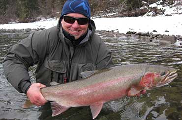 Jack Walzer Winter Fly Fishing with Jans